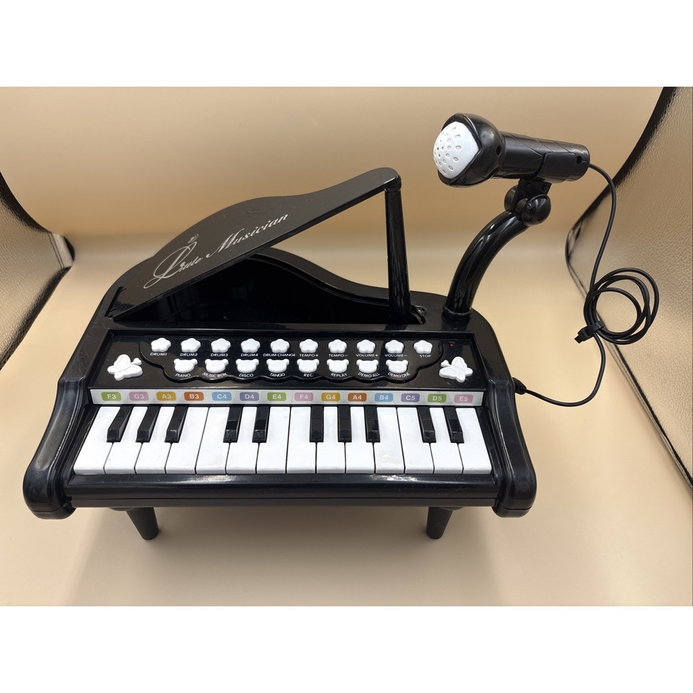BAOLI Little Musician 24 Key Toy Grand Piano Keyboard w/ Mic Tested Scratched